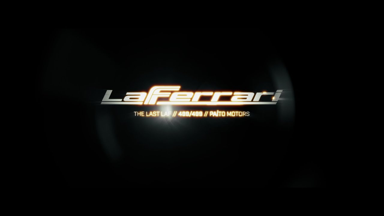 The "FINAL" LaFerrari